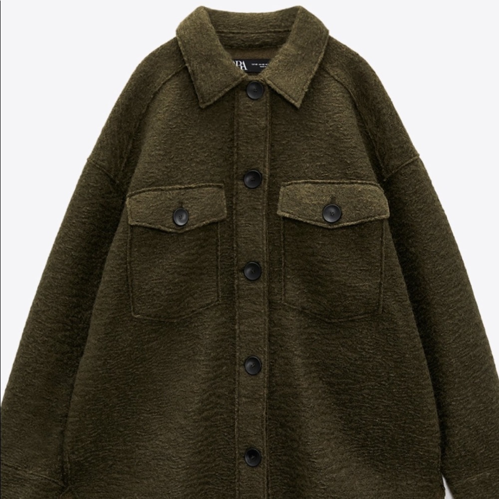 Zara soft overshirt